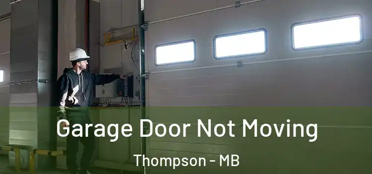  Garage Door Not Moving Thompson - MB