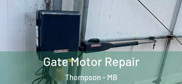 Gate Motor Repair Thompson - MB